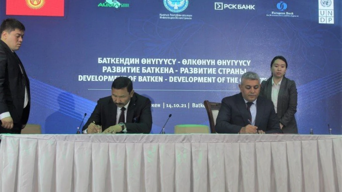 Başkan Sadıkoğlu Kırgızistan'da Düzenlenen Yatırım Forumuna Katıldı.