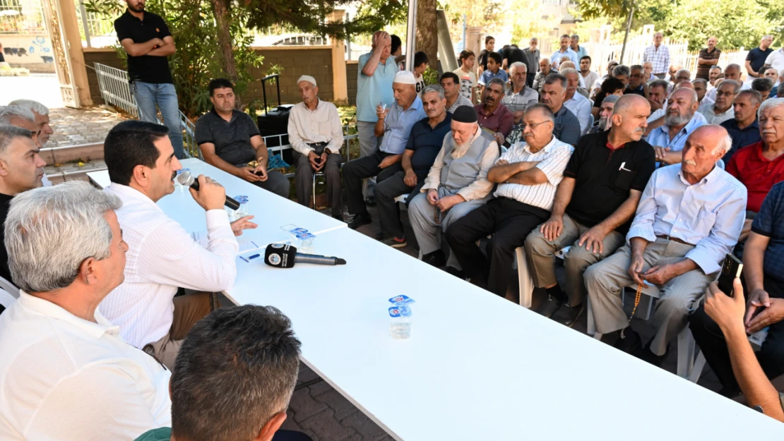 Başkan Taşkın, Başharık Mahallesi'nde Vatandaşlarla Buluştu