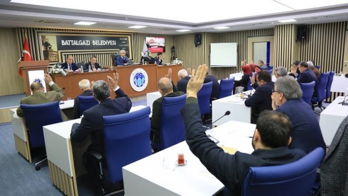 Battalgazi Belediye Meclisi 2020 Yılının İlk Toplantısını yaptı