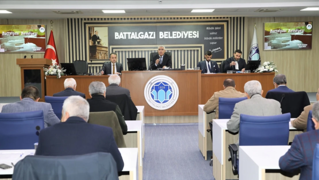 Battalgazi Belediye Meclisi, 21 Gündem Maddesini Görüştü