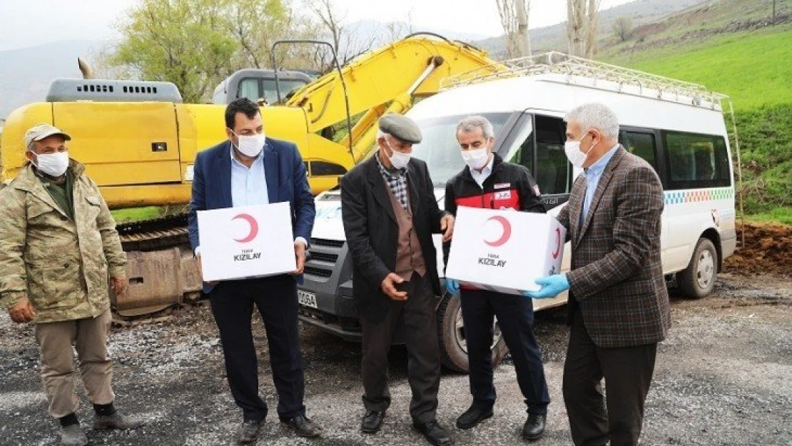 Battalgazi Belediyesi Depremzede Aileleri Unutmadı