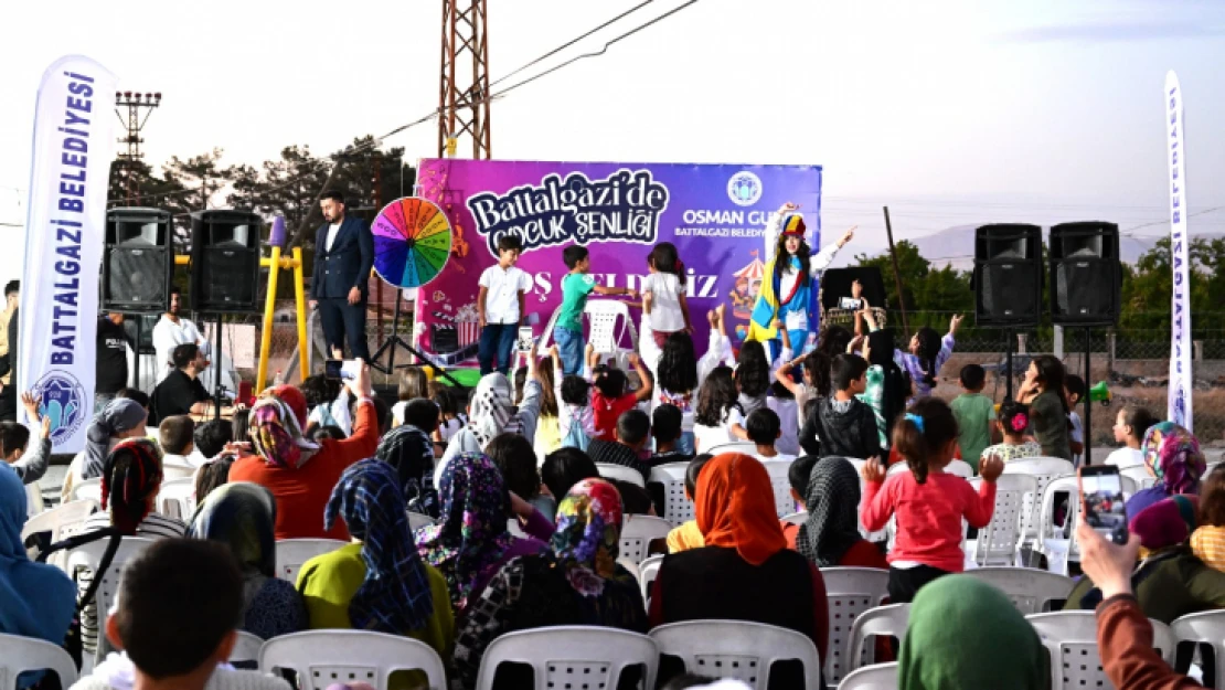 Battalgazi'de Çocuk Şenliği