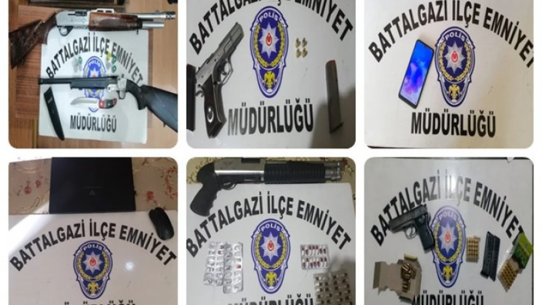 Battalgazi İlçe Emniyet Müdürlüğü Çalışmaları