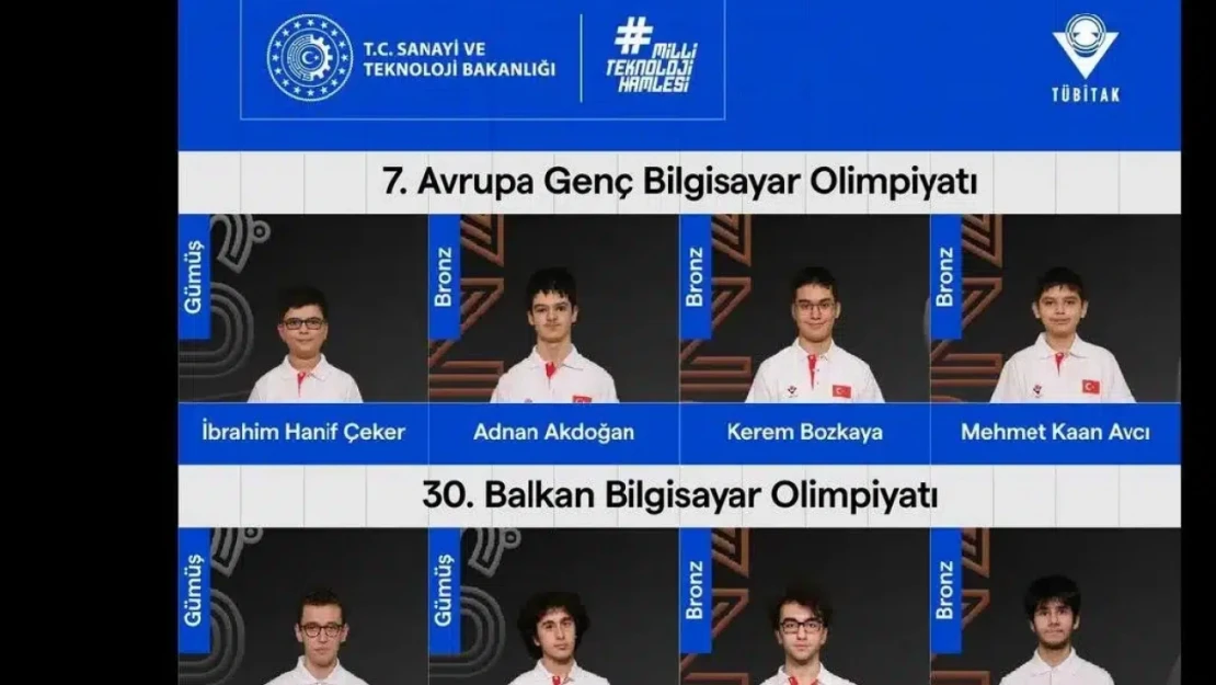 Bilgisayar Olimpiyatlarında Gururlandıran Başarı