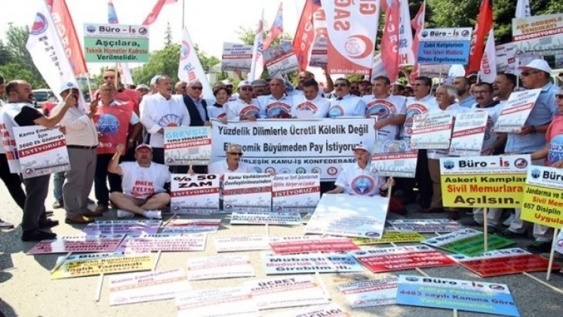 Birleşik Kamu İş konfederasyonunun Talepleri