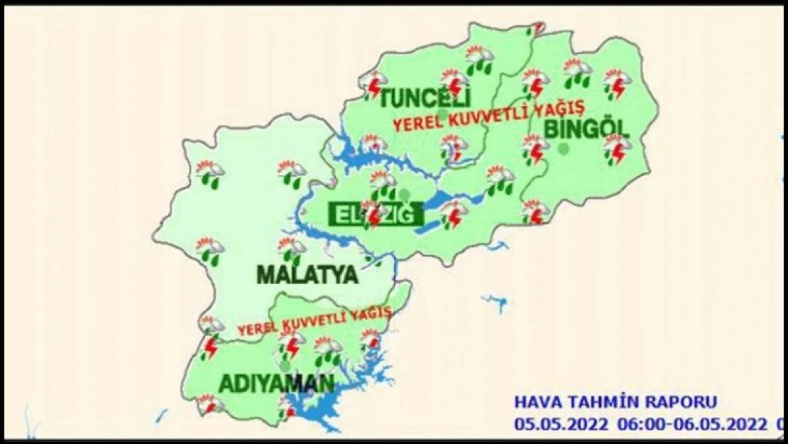 Bölge İtibari İle Sağanak Yağış devam edecek