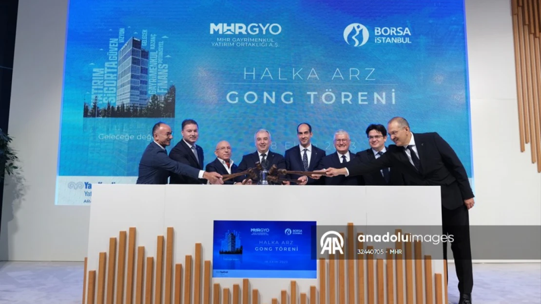 Borsa İstanbul'da gong MHR Gayrimenkul Yatırım Ortaklığı AŞ için çaldı