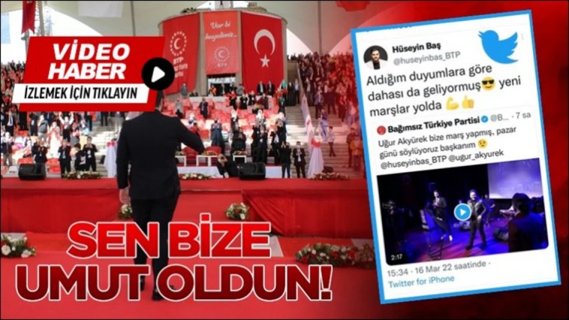 BTP'den kongre öncesi sıra dışı video…