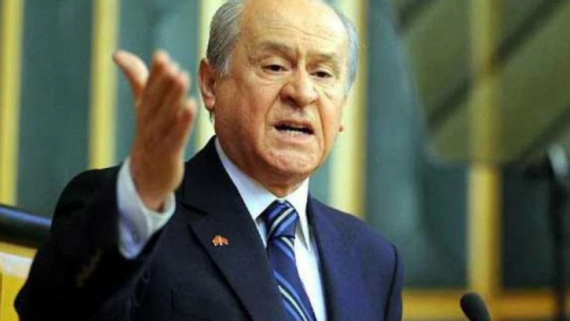 MHP lideri Devlet Bahçeli basın toplantısı düzenledi.