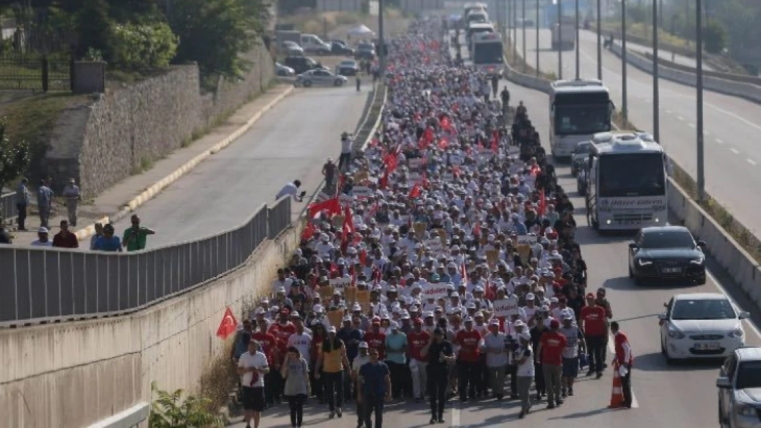 Ağbaba, 'Adalet Yürüyüşü AK Parti'nin Kimyasını Bozdu'