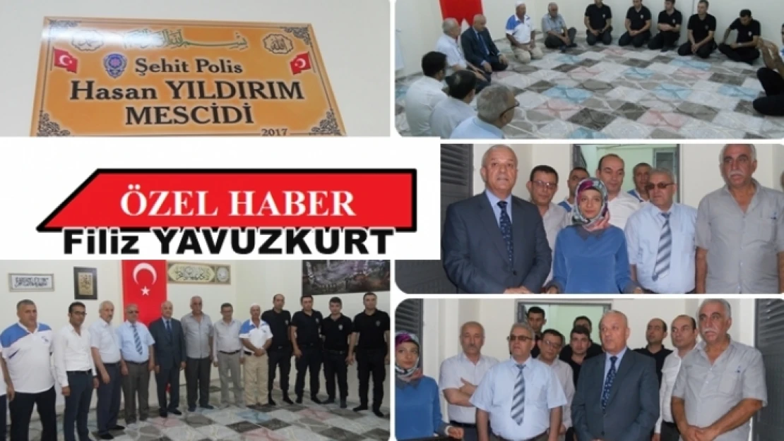 Şehit Babası Oğlu İçin Mescid'in Yenilenmesine Katkıda Bulundu