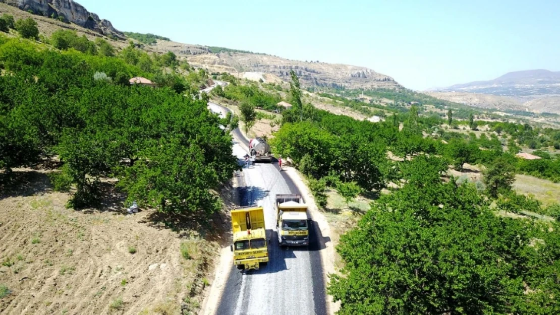 Akçadağ Yalınkaya Mahalle Yolu Asfaltlandı