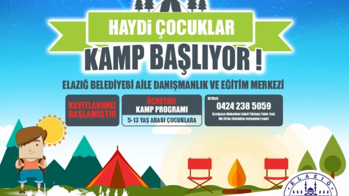 Haydi Çocuklar Kamp Başlıyor