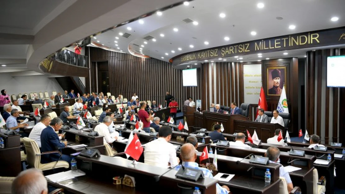 Büyükşehir Belediye Meclisi Temmuz Ayı İlk Toplantısını Gerçekleştirdi