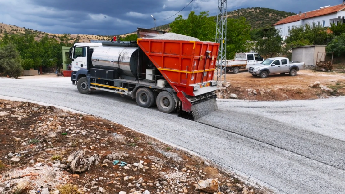 Büyükşehir Belediyesi Gözene Mahallesi'nde Yol Çalışmalarına Başladı