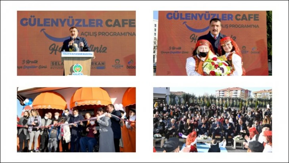 Büyükşehir Belediyesi Gülen Yüzler Cafesi Hizmete Girdi