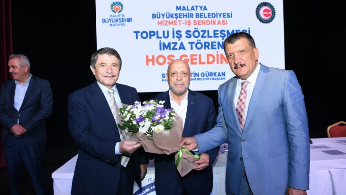 Büyükşehir Belediyesi ile Hizmet İş Sendikası arasında Toplu İş Sözleşmesi imzalandı