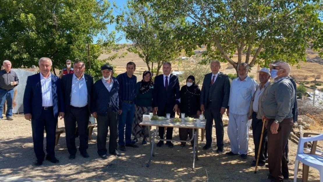 Çakır ve Kahtalı Arapgir'de vatandaşlarla bir araya geldi