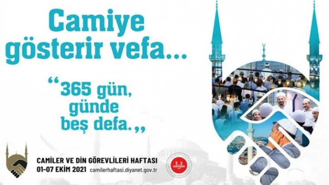 Camiler ve Din Görevlileri Haftası