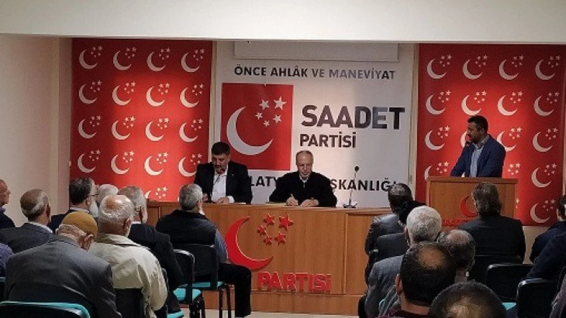 Canbay: Saadet Partisi yarım asrı deviren bir harekettir