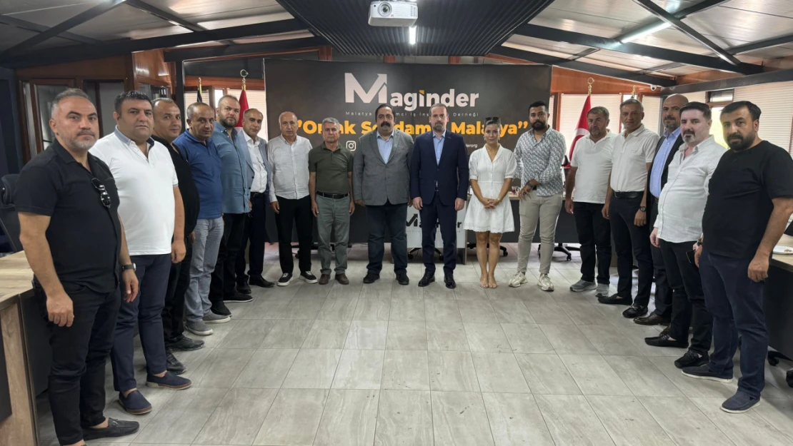 CHP'den MAGİNDER' e ziyaret