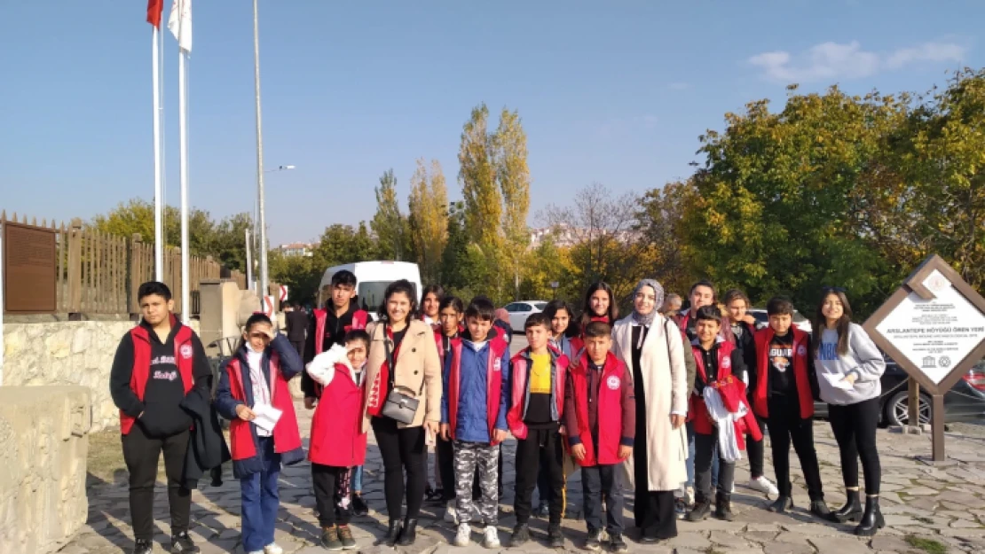 Çocuk Hakları Arslantepe Höyüğünü gezdi