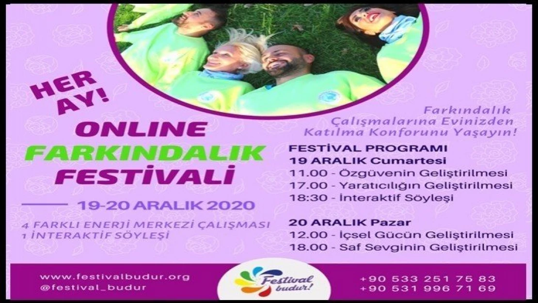 Covıd-19'a Karşı Stresi Yok Eden Onlıne Farkındalık Festivali