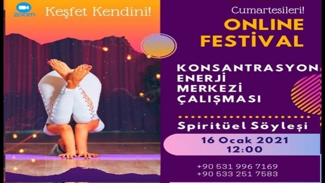 Covıd-19'un Yarattığı Strese Son Vermek İçin Onlıne Festival!