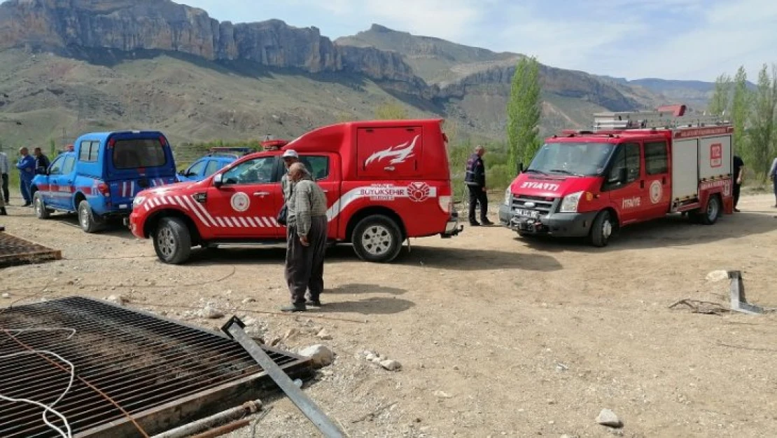 Darende Ilıca Mahallesinde Su Kanalına düşen şahıs vefat etti