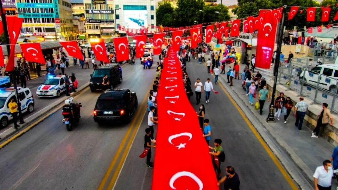 Demokrasi Bayramı Malatya'da coşkuyla kutlandı