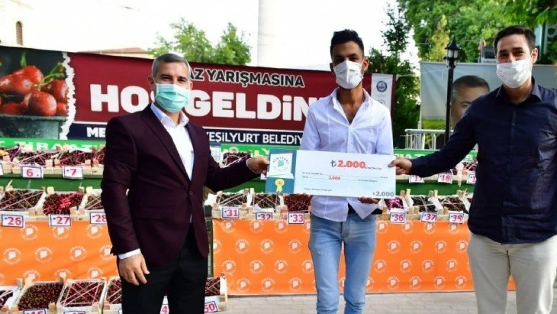 Dereceye girenler ödüllendirildi