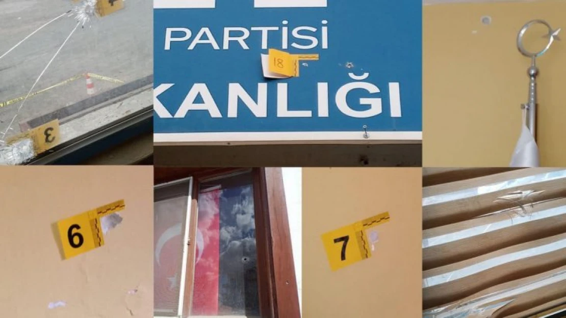 Deva Partisi Pütürge İlçe Başkanlığına Silahlı Saldırı