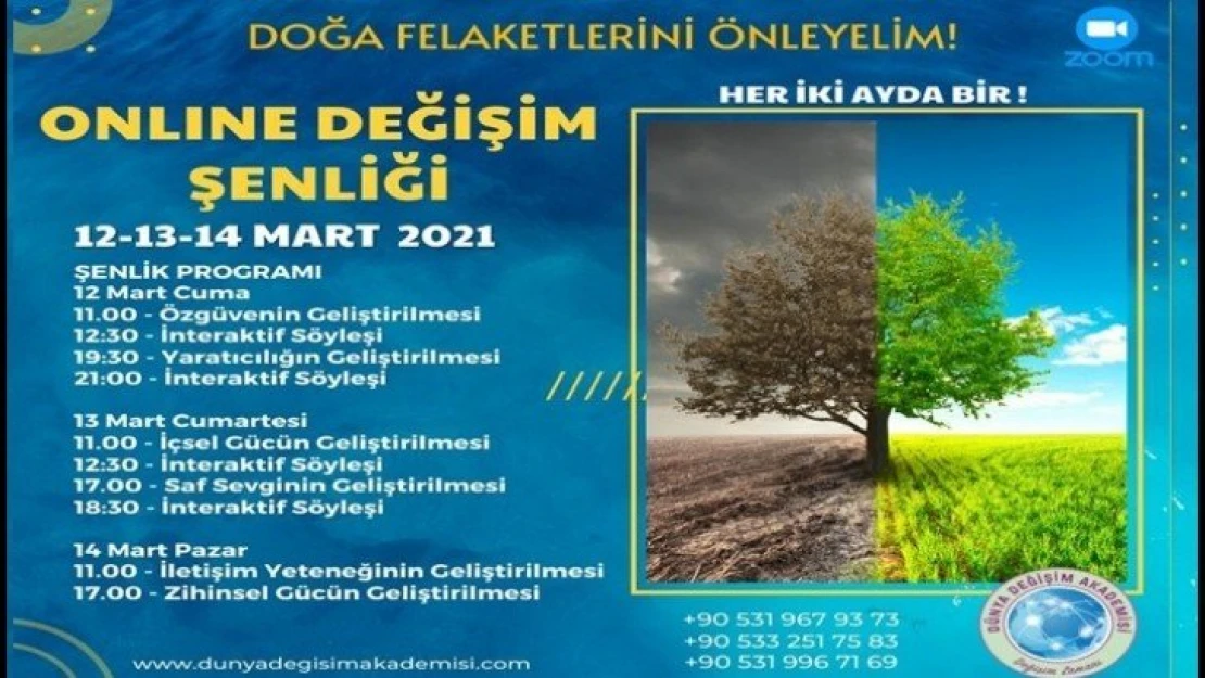 Doğa Felaketlerini Önleyebilecek Çalışma