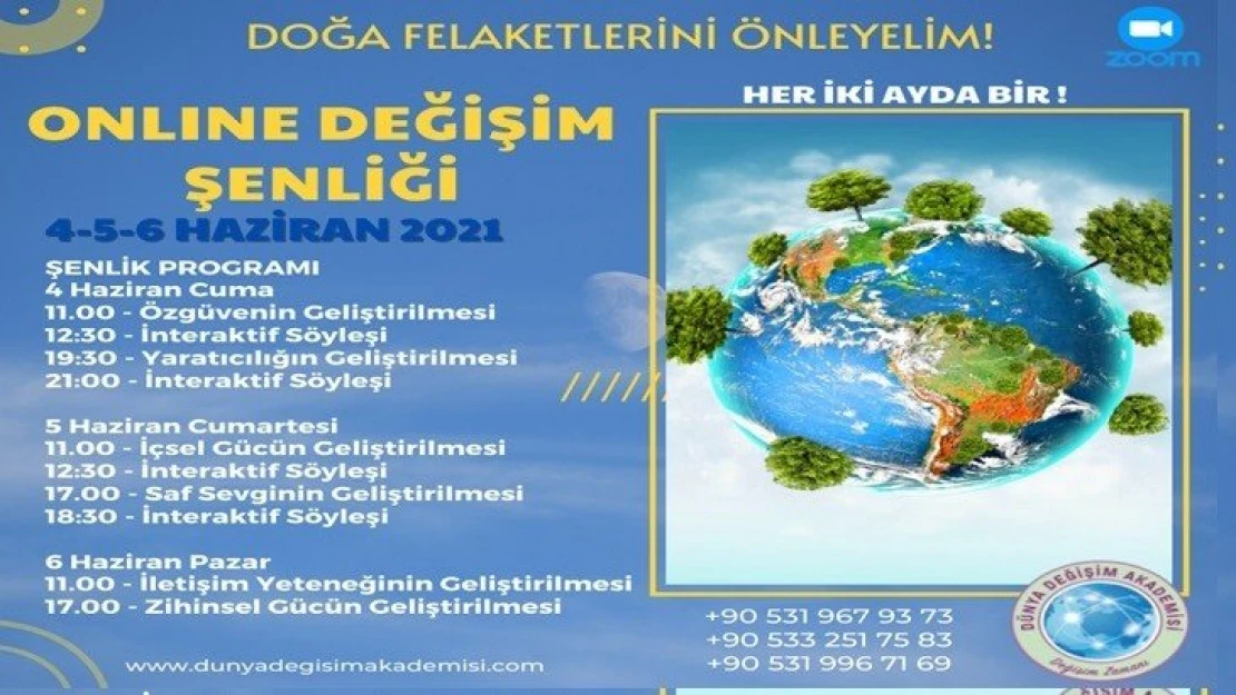 Doğa Felaketlerini Önleyebilecek Çalışma