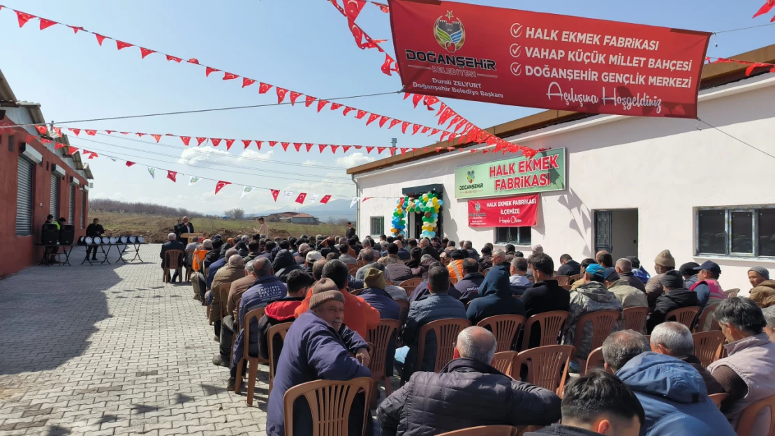 Doğanşehir Belediyesi'nde Eserlerin Toplu Açılışı Gerçekleşti