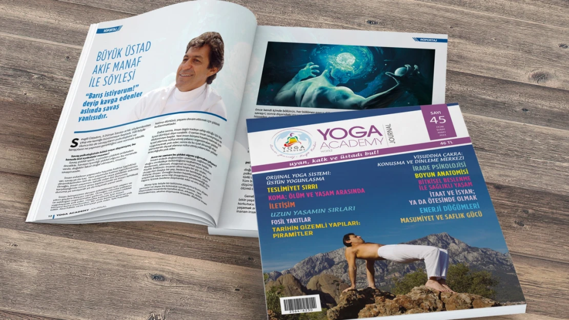 Dünyanın İlk ve Tek Gerçek Yoga Dergisinin Yeni Sayısı Çıktı!