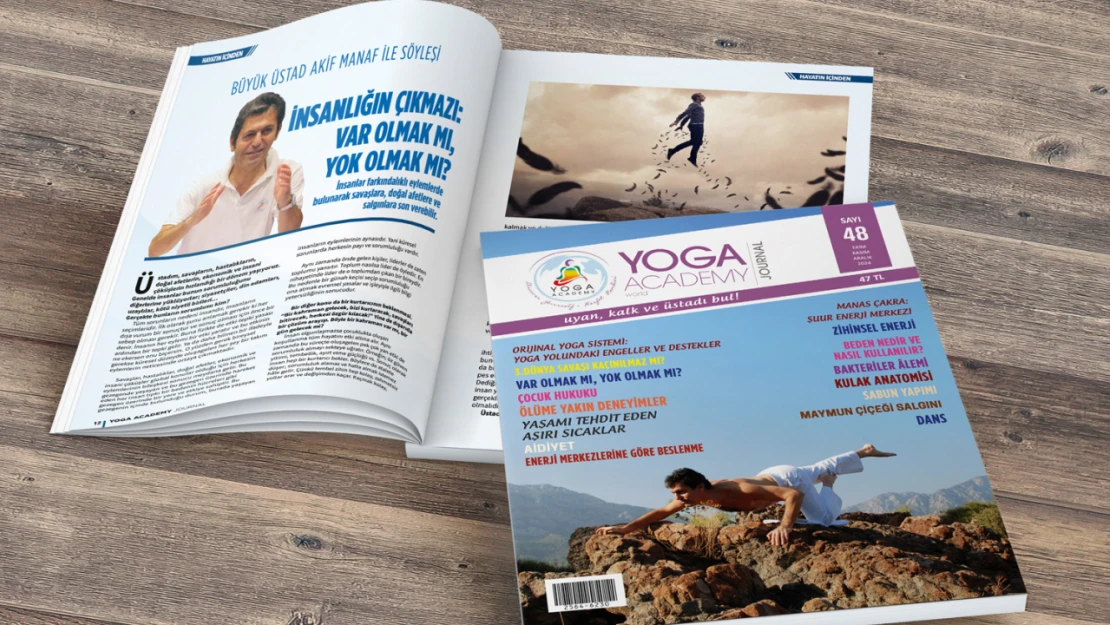 Dünyanın İlk ve Tek Gerçek Yoga Dergisinin Yeni Sayısı Çıktı!