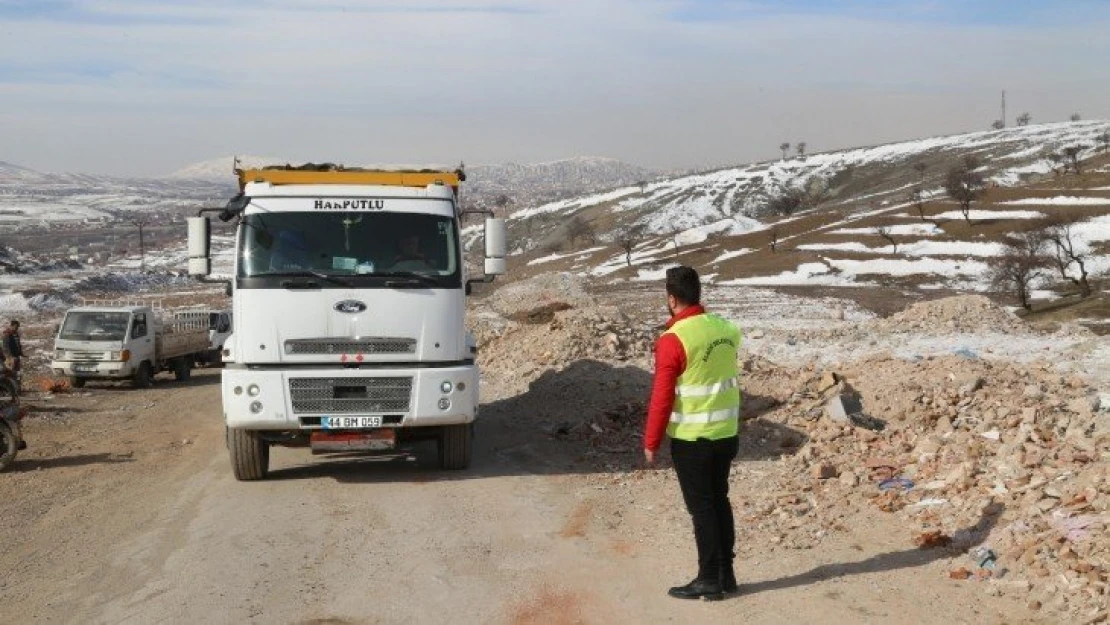 Elazığ Belediyesi'nden Hafriyat Duyurusu