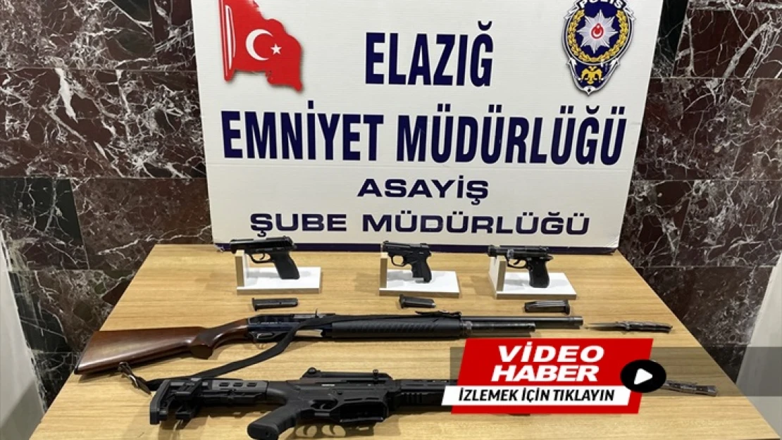 Elazığ'da 489 polisin katılımıyla asayiş uygulaması yapıldı