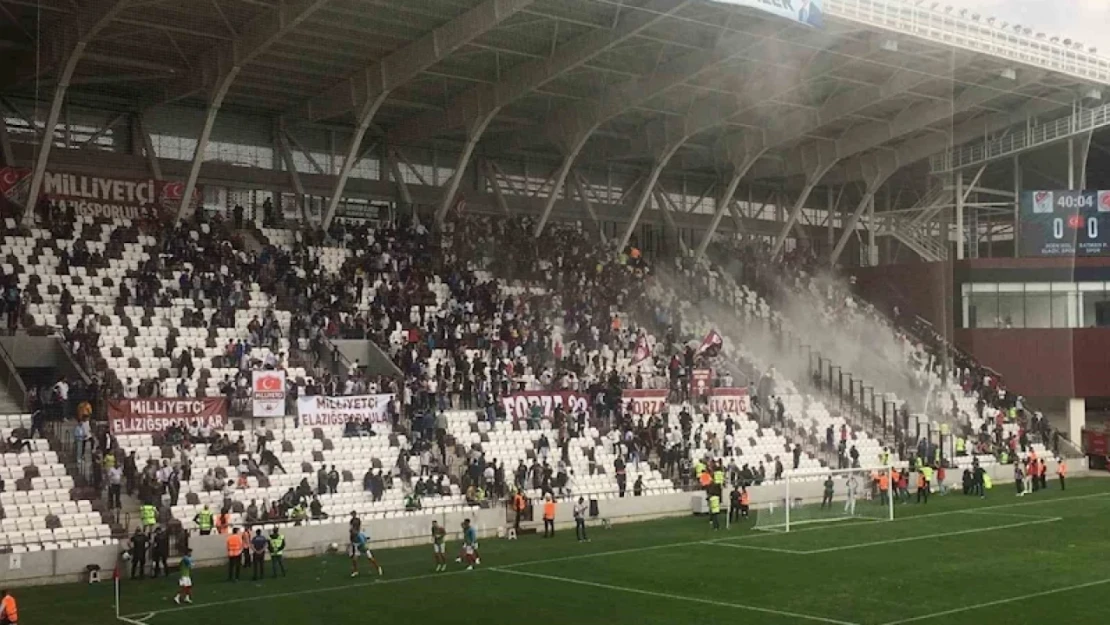 Elazığ'da şiddet olaylarına karıştığı gerekçesiyle 28 taraftar hakkında işlem yapıldı