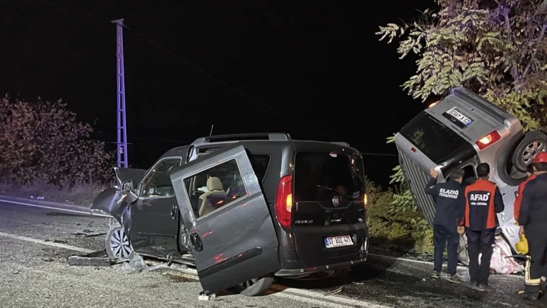 Elazığ'da trafik kazasında 1 kişi öldü, 3 kişi yaralandı