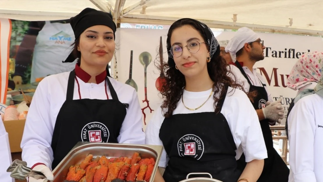 Elazığ'ın yöresel lezzetleri 'Türk Mutfağı Haftası' etkinliğinde tanıtıldı