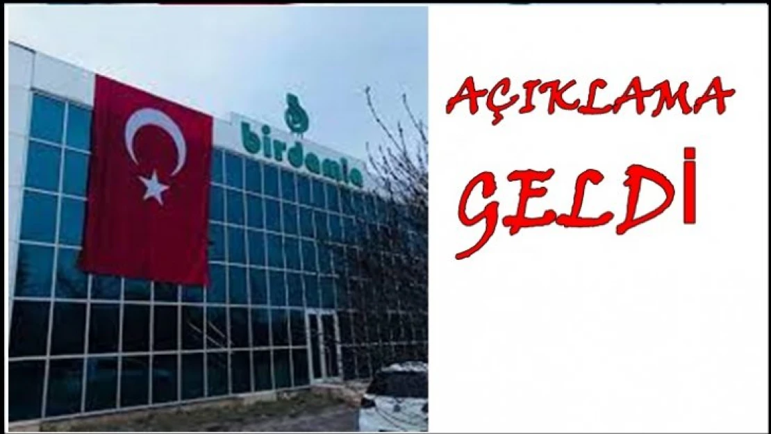 Eleştirilerin Odağında olan Şirketten açıklama geldi