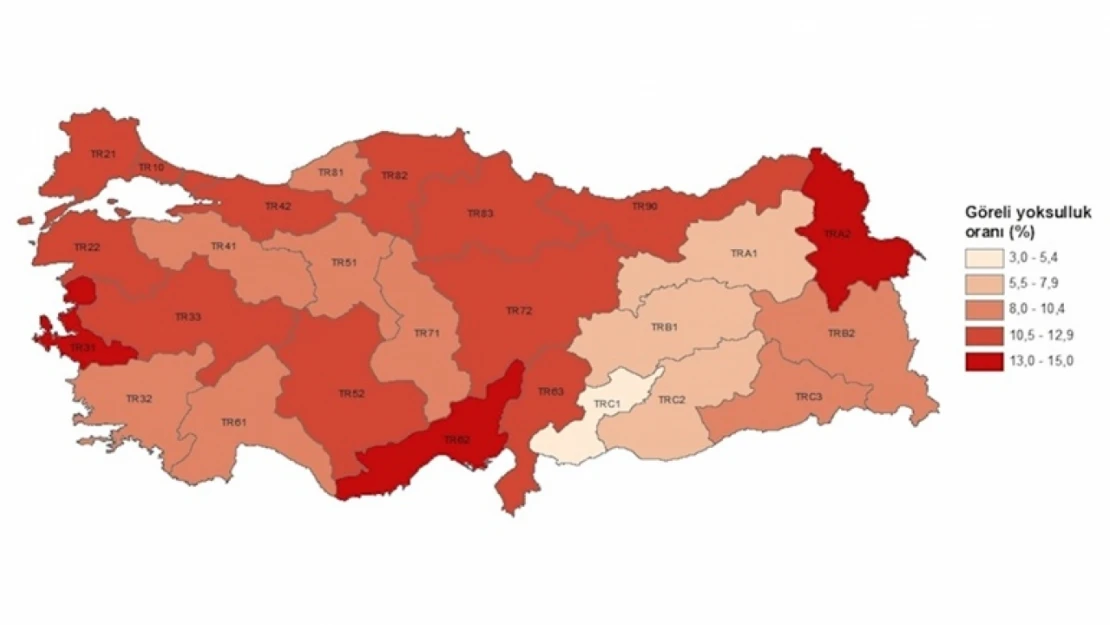 En düşük yoksulluk oranı çekirdek aile bulunmayan birden fazla kişiden oluşanlar hanelerde