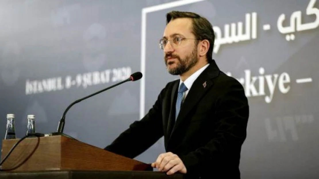 Fahrettin Altun'dan hava sahası açıklaması