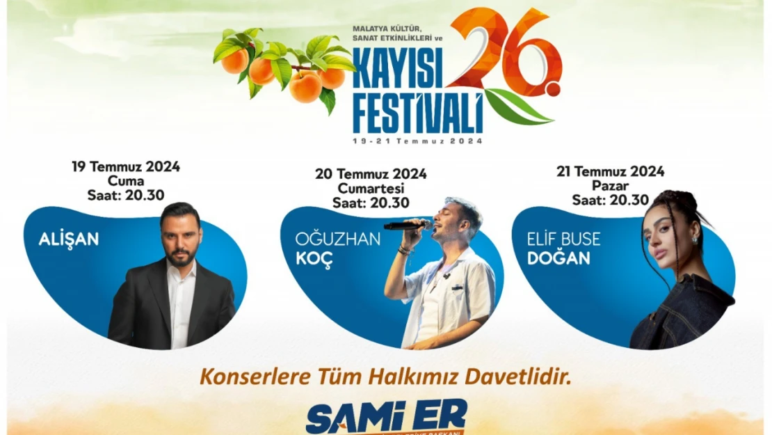 Festival Konserleri Başlıyor