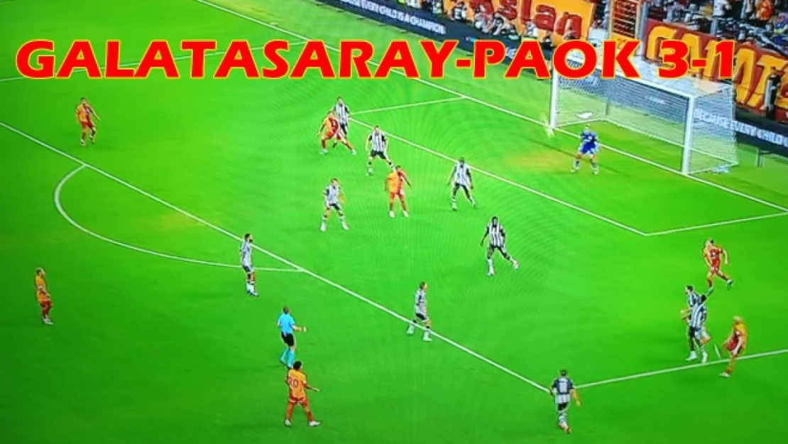 Galatasaray Avrupa'ya Galibiyetle Başladı