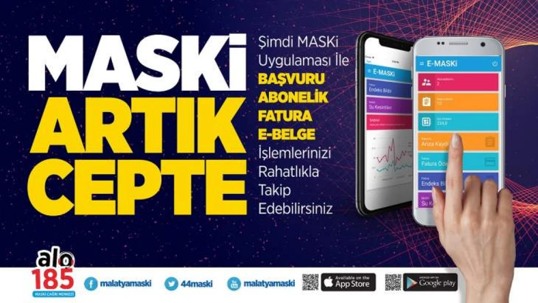 MASKİ Mobil İle Abonelere Kolaylık