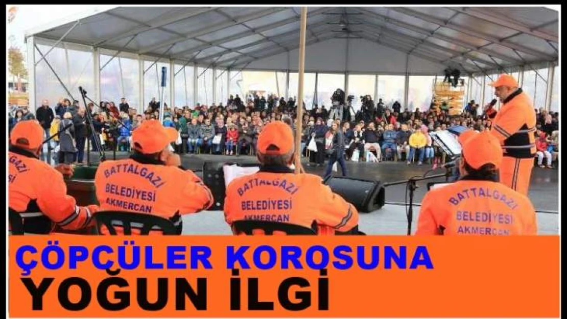 Kervansaray Buluşmaları'nda Çöpçüler Korosuna Büyük İlgi.