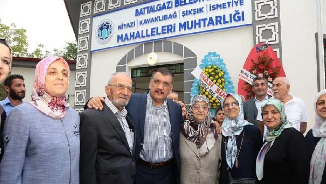 Dört Mahalleye Hizmet Verecek Muhtar Evi Açıldı